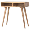 Nordic Style Open Shelf Writing Desk Living Artisan Furniture 