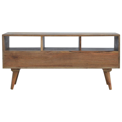 Nordic Style TV Unit with 3 Drawers Living Artisan Furniture 