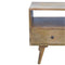 Nordic Style TV Unit with 3 Drawers Living Artisan Furniture 
