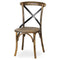 Oak Cross Back Dining Chair Dining Hill Interiors 