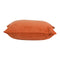 Orange Velvet Cushion 40x40cm Accessories Hill Interiors 