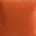 Orange Velvet Cushion 40x40cm Accessories Hill Interiors 