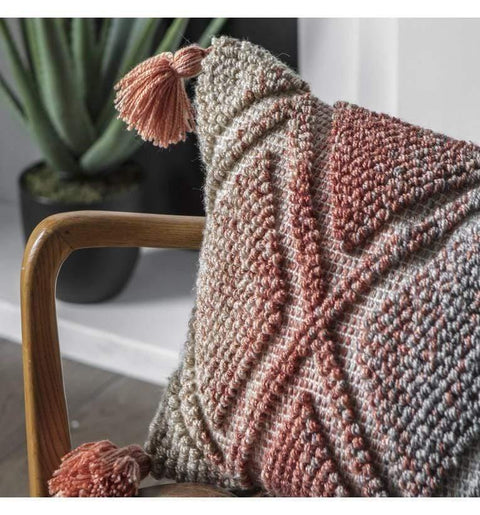 Ortega Ombre Cushion Burnt Orange Accessories Regency Studio 