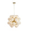 Oscar 28 Pendant Light Brushed Gold Lighting Regency Studio 
