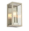 Oxford Wall Light Brushed Steel Lighting Regency Studio 