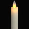 Pair Of Cream Luxe Flickering Flame LED Wax Dinner Candles Accessories Hill Interiors 
