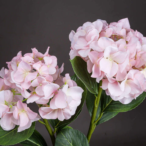 Pale Pink Oversized Hydrangea Spray Accessories Hill Interiors 