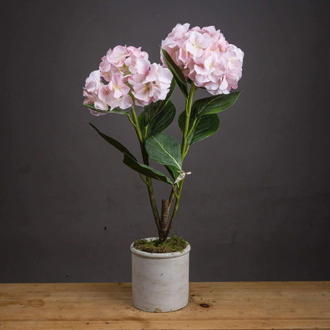 Pale Pink Oversized Hydrangea Spray Accessories Hill Interiors 