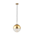 Paloma Pendant Light Gold Tinted Lighting Regency Studio 