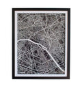 Paris Map Framed Art Accessories Regency Studio 