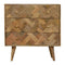 Patchwork Pattern Chest Sleeping Artisan Furniture 