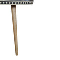 Pattterned Nordic Style End Table Living Artisan Furniture 