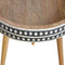 Pattterned Nordic Style End Table Living Artisan Furniture 
