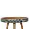 Pattterned Nordic Style End Table Living Artisan Furniture 