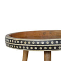 Pattterned Nordic Style End Table Living Artisan Furniture 