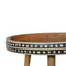 Pattterned Nordic Style End Table Living Artisan Furniture 