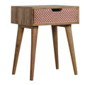Perforated Copper Bedside Sleeping Artisan Furniture 