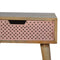 Perforated Copper Bedside Sleeping Artisan Furniture 