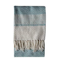 PET Chevron Throw Duckegg Accessories Regency Studio 