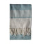 PET Chevron Throw Duckegg Accessories Regency Studio 