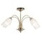 Petal 5 Ceiling Lamp Antique Brass Lighting Regency Studio 