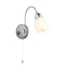 Petal Wall Light Satin Chrome Lighting Regency Studio 