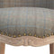 Petite Multi Tweed French Chair Living Artisan Furniture 