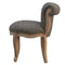 Petite Multi Tweed French Chair Living Artisan Furniture 