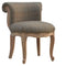 Petite Multi Tweed French Chair Living Artisan Furniture 