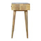 Pineapple Carved Console Table Living Artisan Furniture 