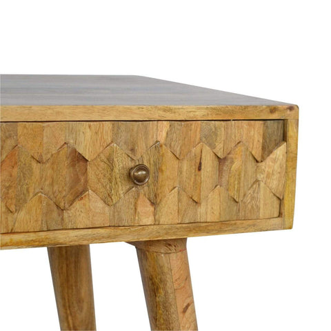 Pineapple Carved Console Table Living Artisan Furniture 