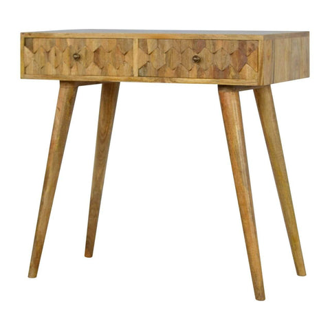 Pineapple Carved Console Table Living Artisan Furniture 