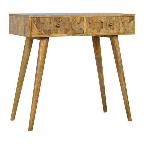 Pineapple Carved Console Table Living Artisan Furniture 
