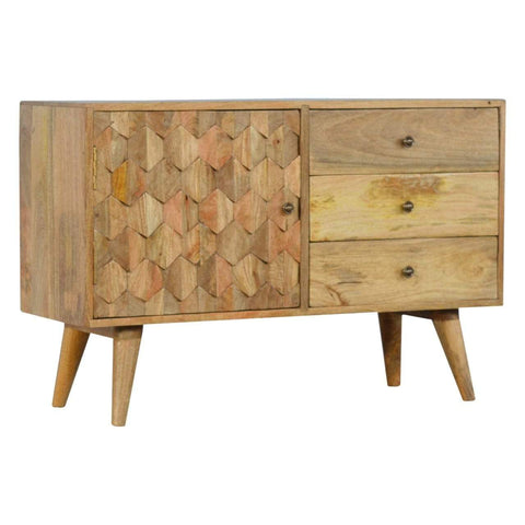 Pineapple Carved Sideboard Living Artisan Furniture 