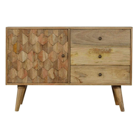 Pineapple Carved Sideboard Living Artisan Furniture 