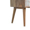 Pink Floral Screen Printed Bedside Sleeping Artisan Furniture 