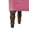 Pink Velvet Bench Living Artisan Furniture 