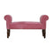 Pink Velvet Bench Living Artisan Furniture 