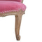 Pink Velvet Studded Chair Living Artisan Furniture 