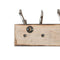 Polished Nickel Stag Hooks On A Wooden Board Accessories Hill Interiors 