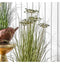 Potted Grass with 5 Reeds Green/Blue Accessories Regency Studio 