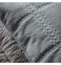 Quilted Cotton Cushion Duck Egg Accessories Regency Studio 