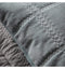 Quilted Cotton Cushion Duck Egg Accessories Regency Studio 