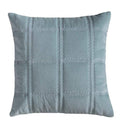 Quilted Cotton Cushion Duck Egg Accessories Regency Studio 