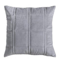 Quilted Cotton Cushion Grey Accessories Regency Studio 
