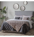 Quilted Diamond Bedspread Blush Sleeping Regency Studio 