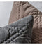 Quilted Diamond Cushion Charcoal Accessories Regency Studio 