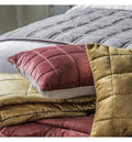 Quilted Velvet Cushion Brick Accessories Regency Studio 
