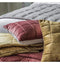 Quilted Velvet Cushion Brick Accessories Regency Studio 