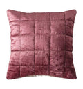 Quilted Velvet Cushion Brick Accessories Regency Studio 